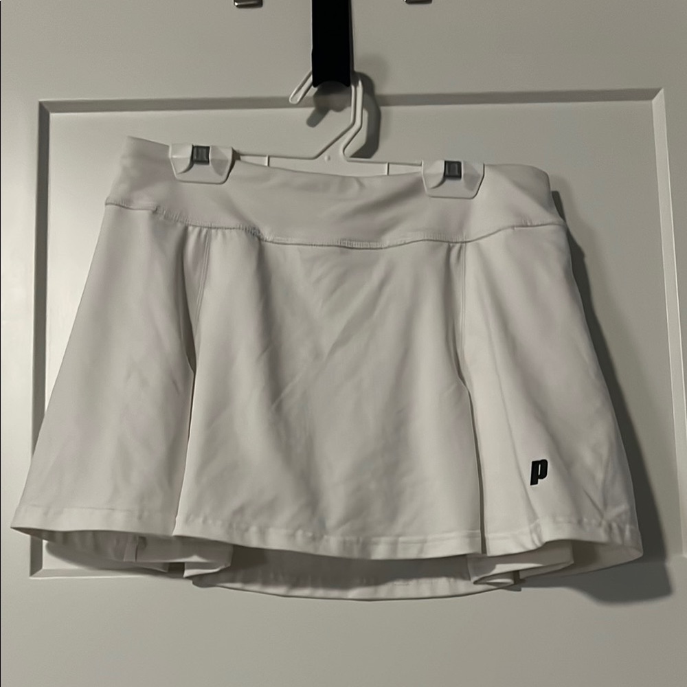 Prince White Tennis Skort